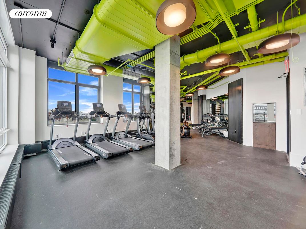 Fitness Equipment, Gym, Interior