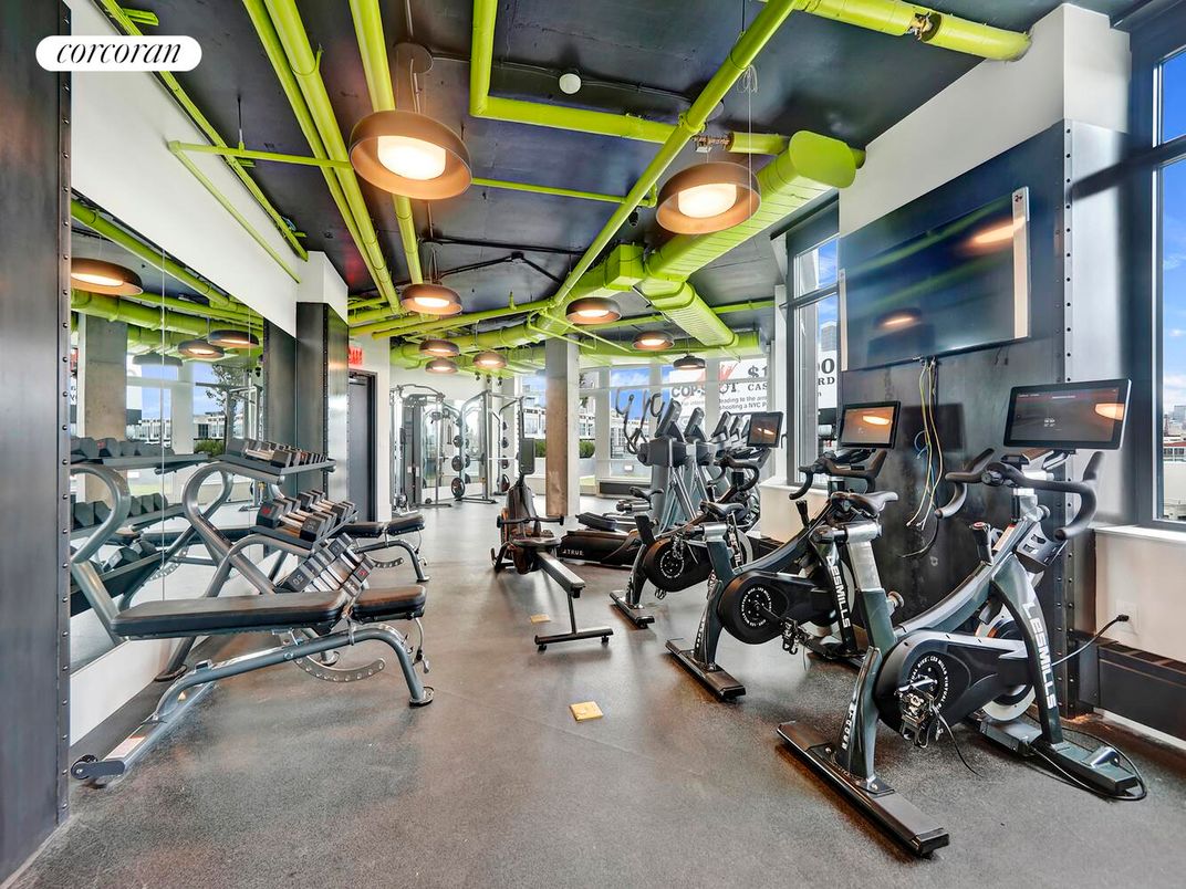 Fitness Equipment, Gym, Interior