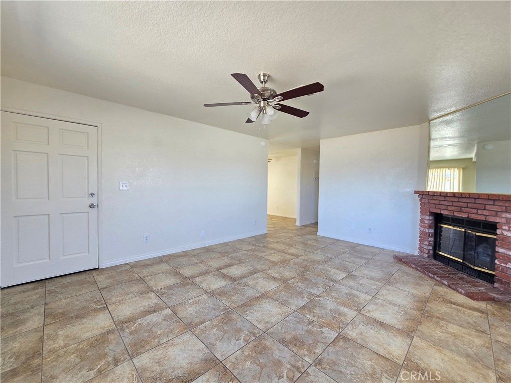 Empty room, Fireplace, Interior