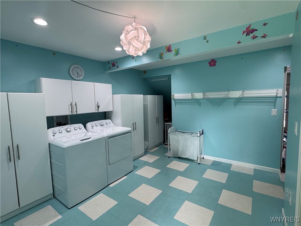 Interior, Recessed Lighting, Washer