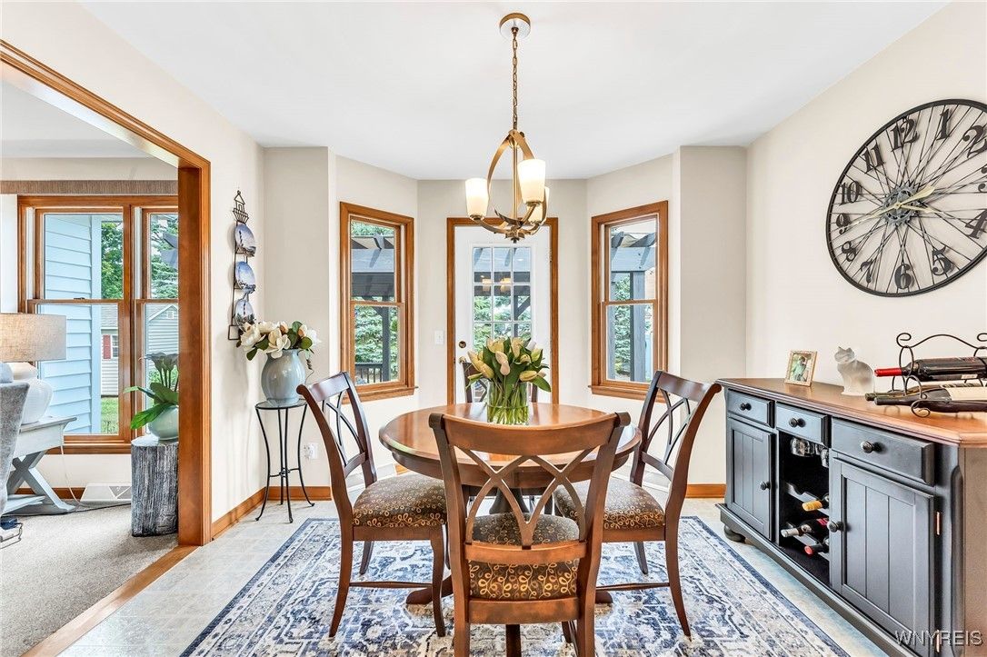 Dining room, Interior, Pendant Lights