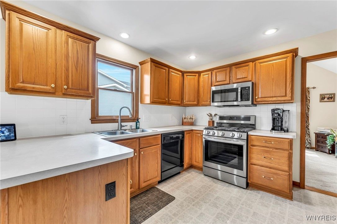 Interior, Kitchen, Recessed Lighting, Stainless Steel Appliances