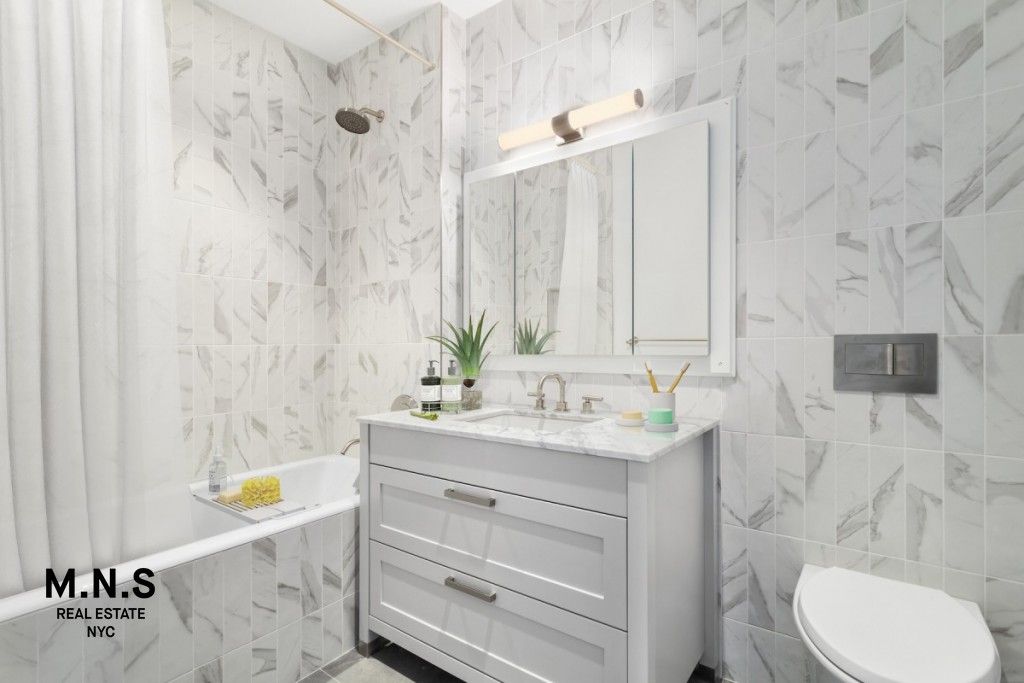 Bathroom, Interior, Marble Walls
