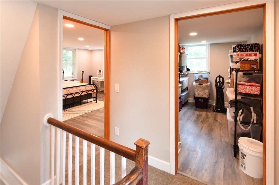 Bathroom, Interior, Recessed Lighting, Wood Texture Flooring