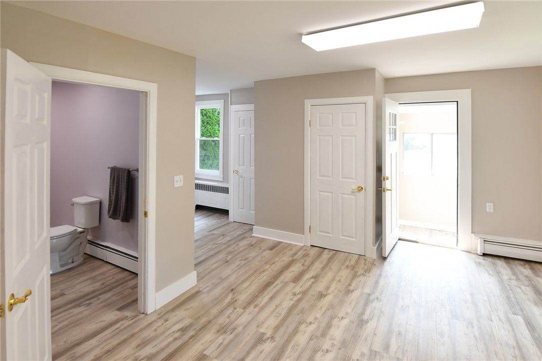 Bathroom, Empty room, Interior, Wood Texture Flooring