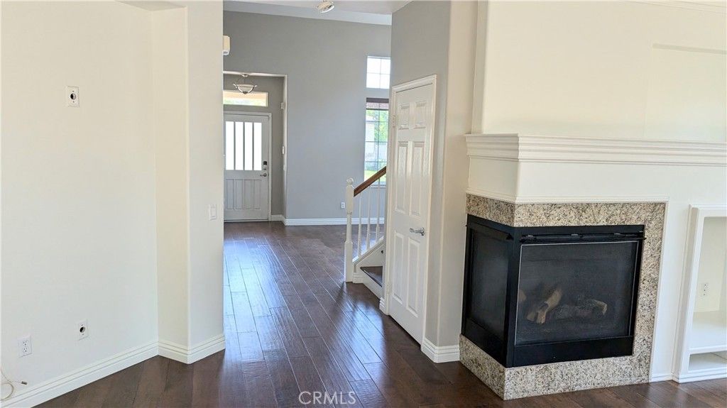 Fireplace, Interior, Wood Texture Flooring