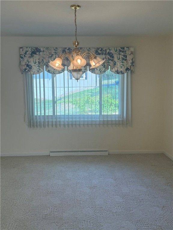 Chandelier, Empty room, Interior
