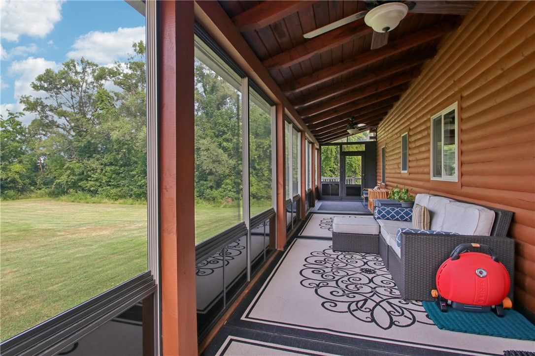 Interior, Sun Room, Wooden Beams, Wooden Ceilings