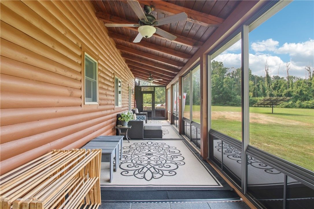 Interior, Sun Room, Wooden Ceilings