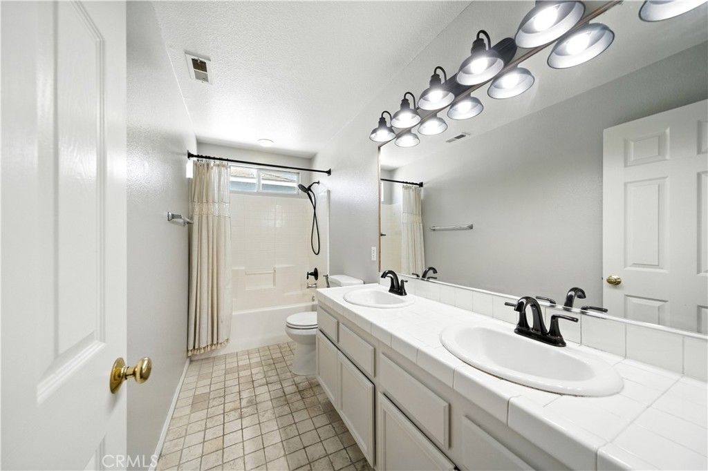 Bathroom, Dual Sink Vanities, Interior, Tile Countertops