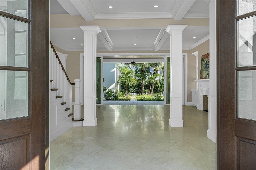 Fireplace, Interior, Recessed Lighting