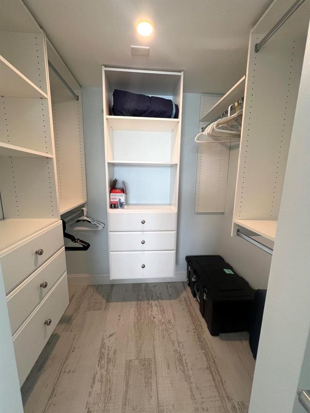 Interior, Recessed Lighting, Walk-in Closets, Wood Texture Flooring