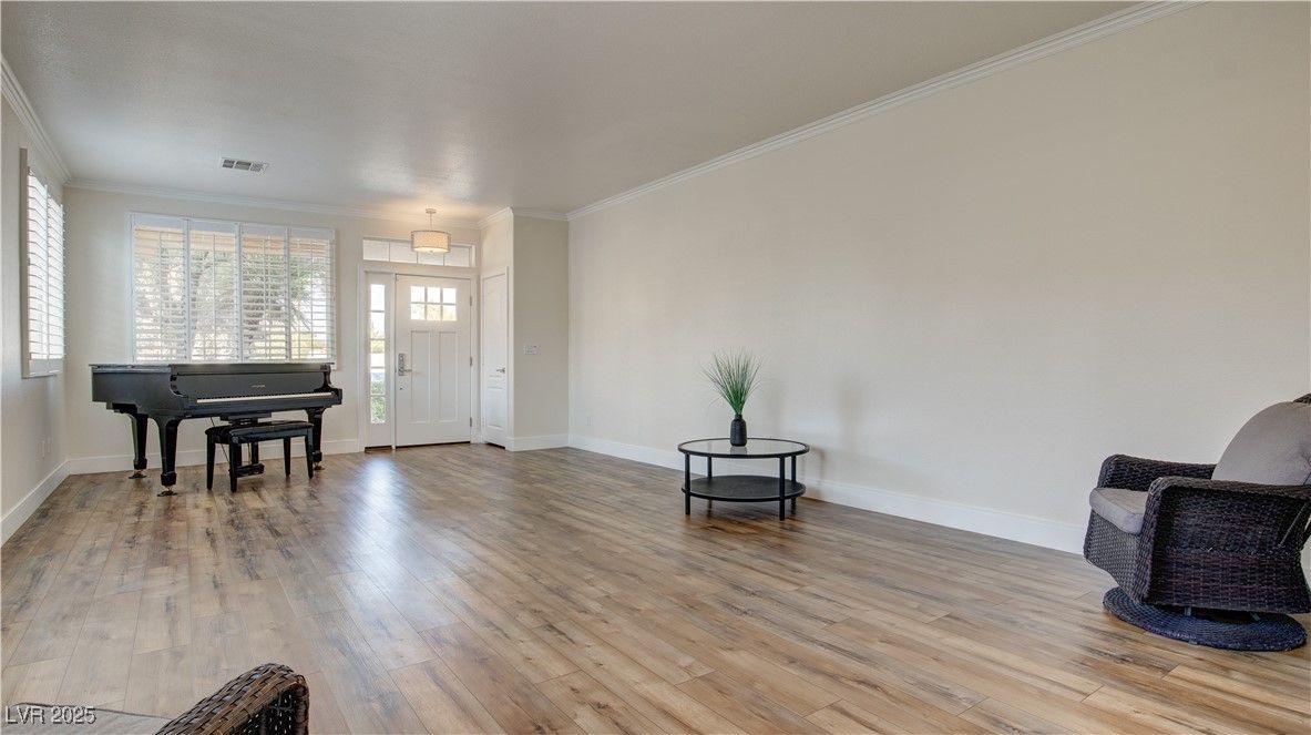 Interior, Pendant Lights, Piano, Wood Texture Flooring