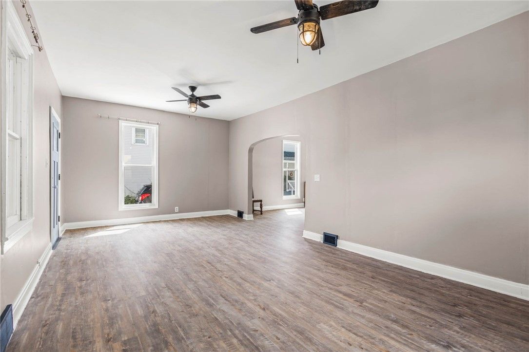Empty room, Interior, Wood Texture Flooring