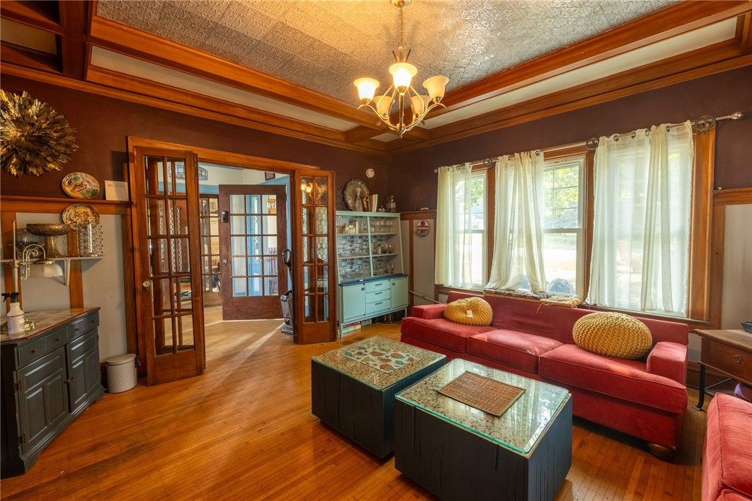 Chandelier, Interior, Living room, Wood Texture Flooring
