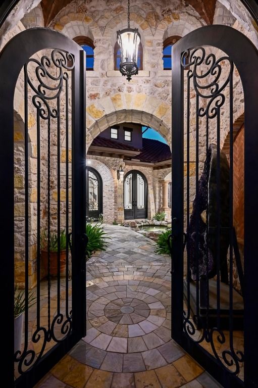 Exterior, Stone Walls