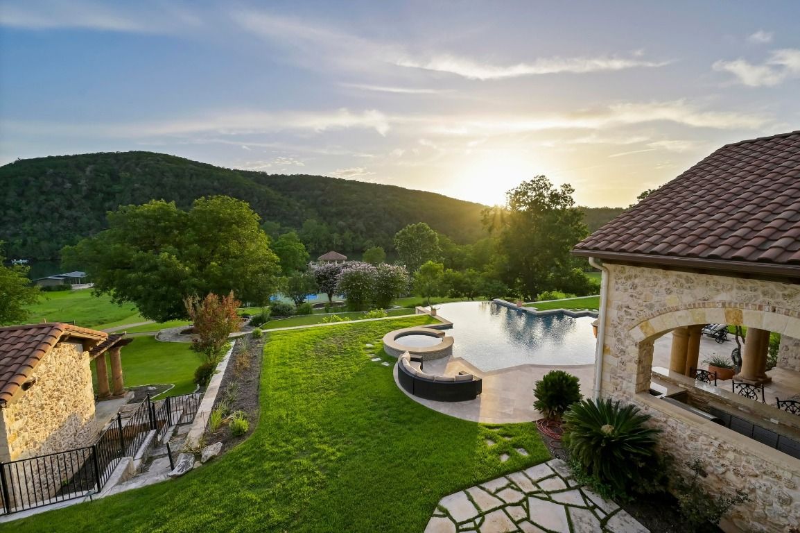 Backyard, Exterior, Fireplace, Pool