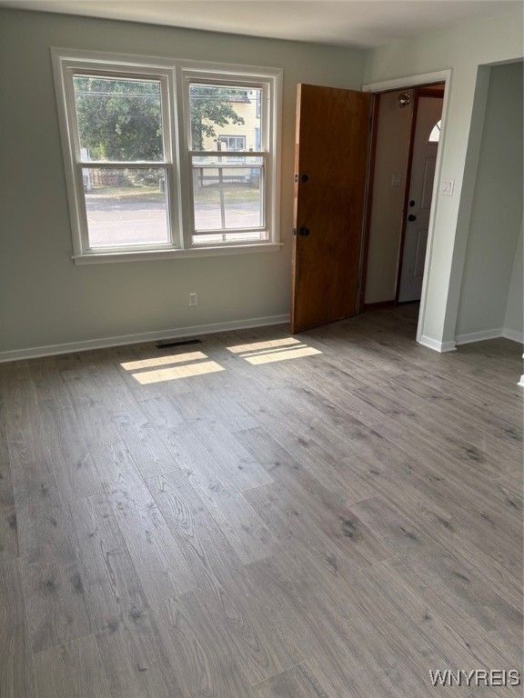 Empty room, Interior, Wood Texture Flooring