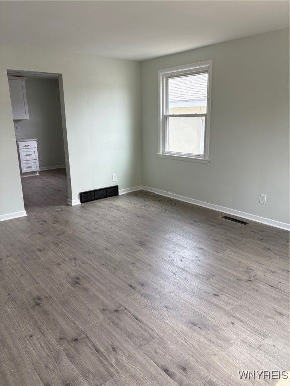 Empty room, Interior, Wood Texture Flooring