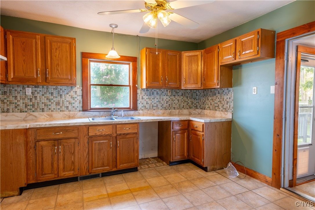 Interior, Kitchen, Pendant Lights
