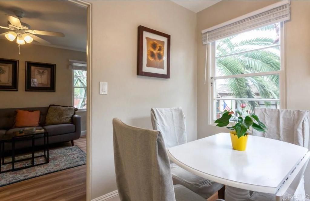 Dining room, Interior, Wood Texture Flooring