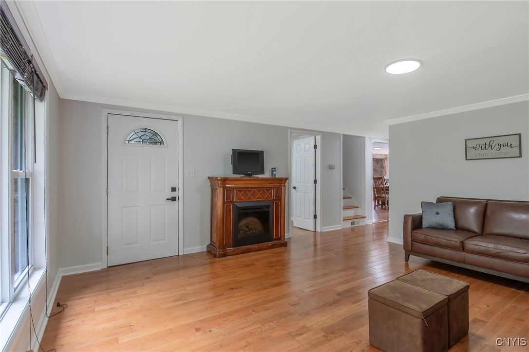 Fireplace, Interior, Wood Texture Flooring