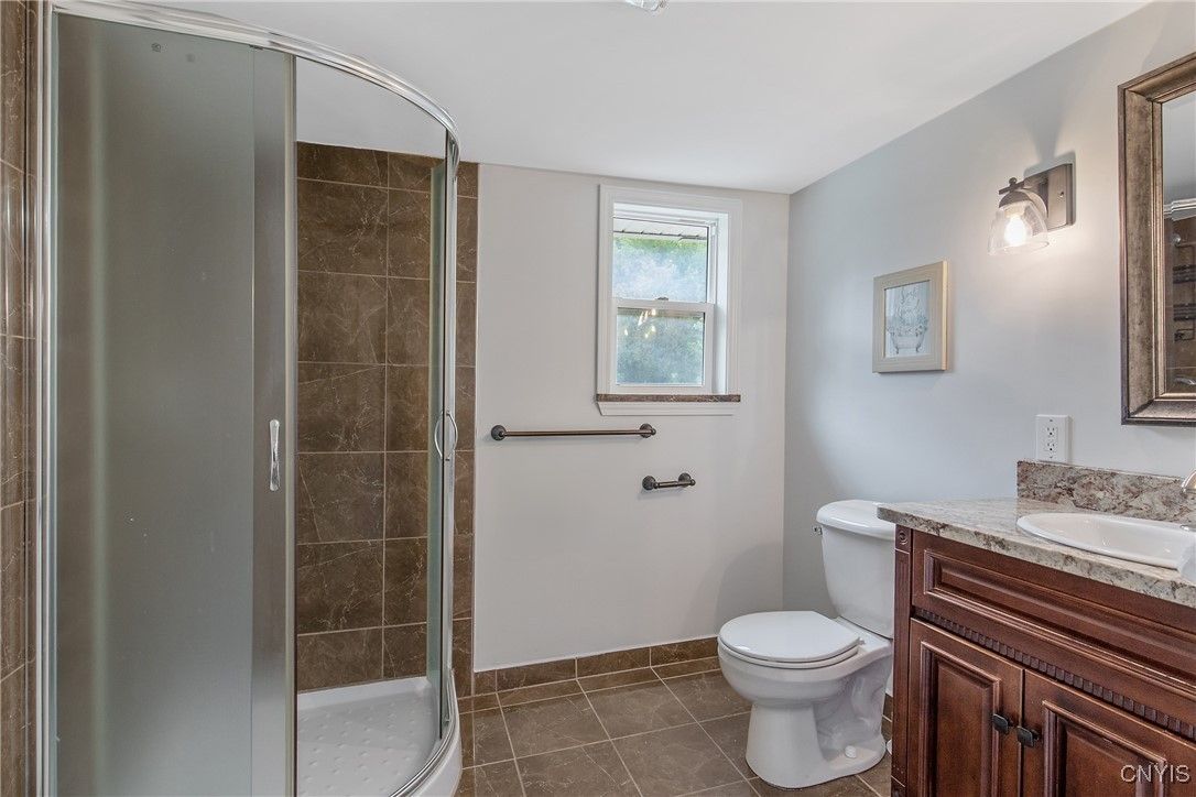 Bathroom, Glass Shower, Interior