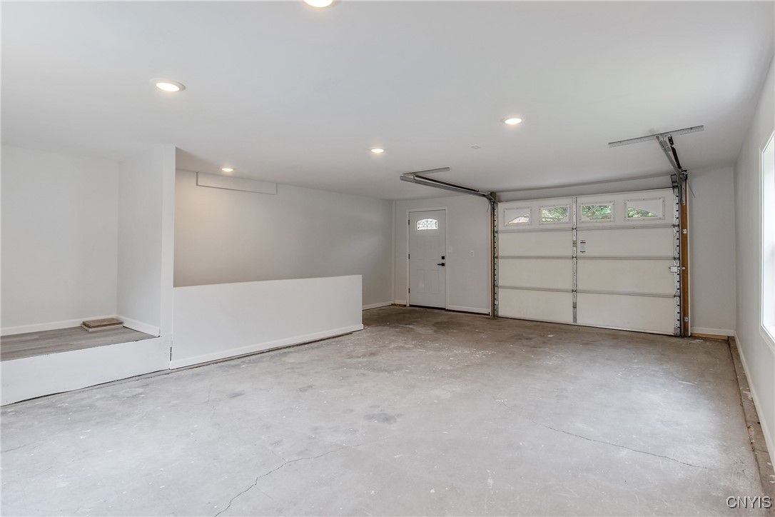 Garage, Interior, Recessed Lighting