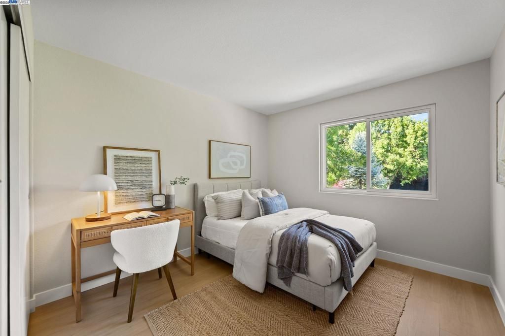 Bedroom, Home Office, Interior, Wood Texture Flooring