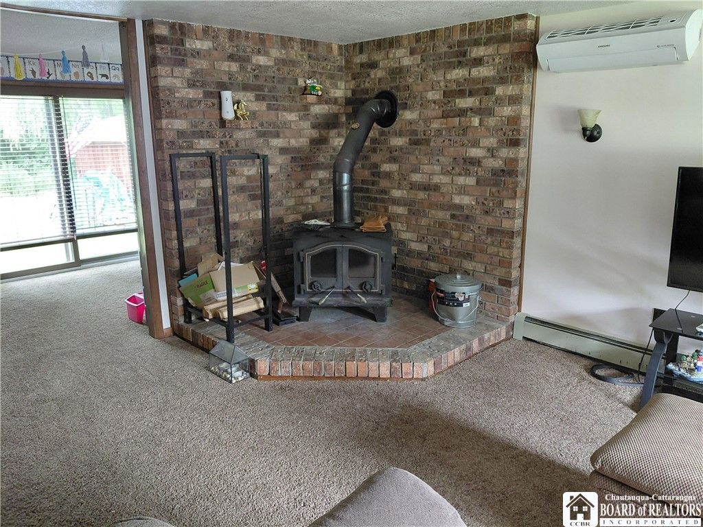 Fireplace, Interior, Stone Walls