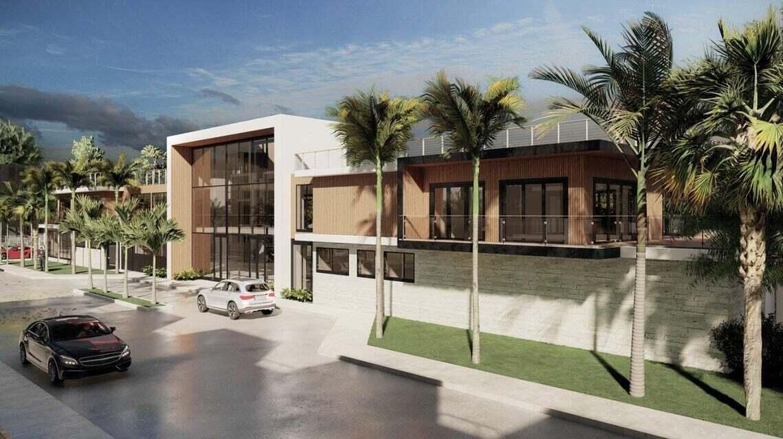 Exterior, Facade, Modern