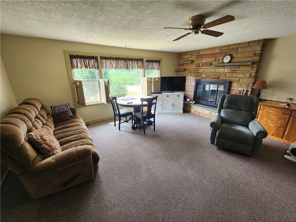 Dining room, Interior, Living room, Stone Walls