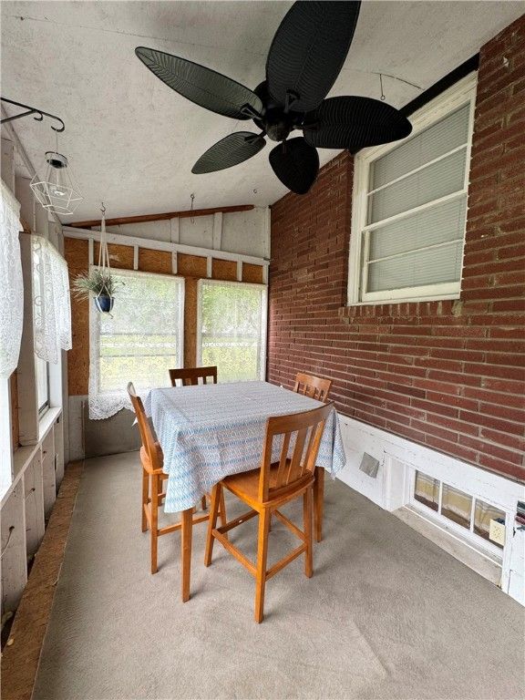 Dining room, Interior, Stone Walls