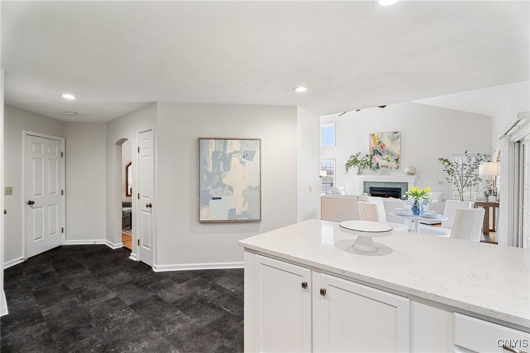 Fireplace, Interior, Living room, Recessed Lighting