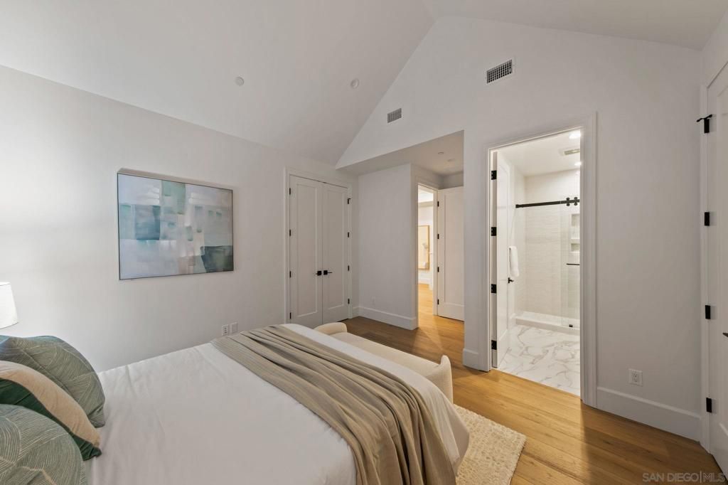 Bedroom, Interior, Marble, Wood Texture Flooring