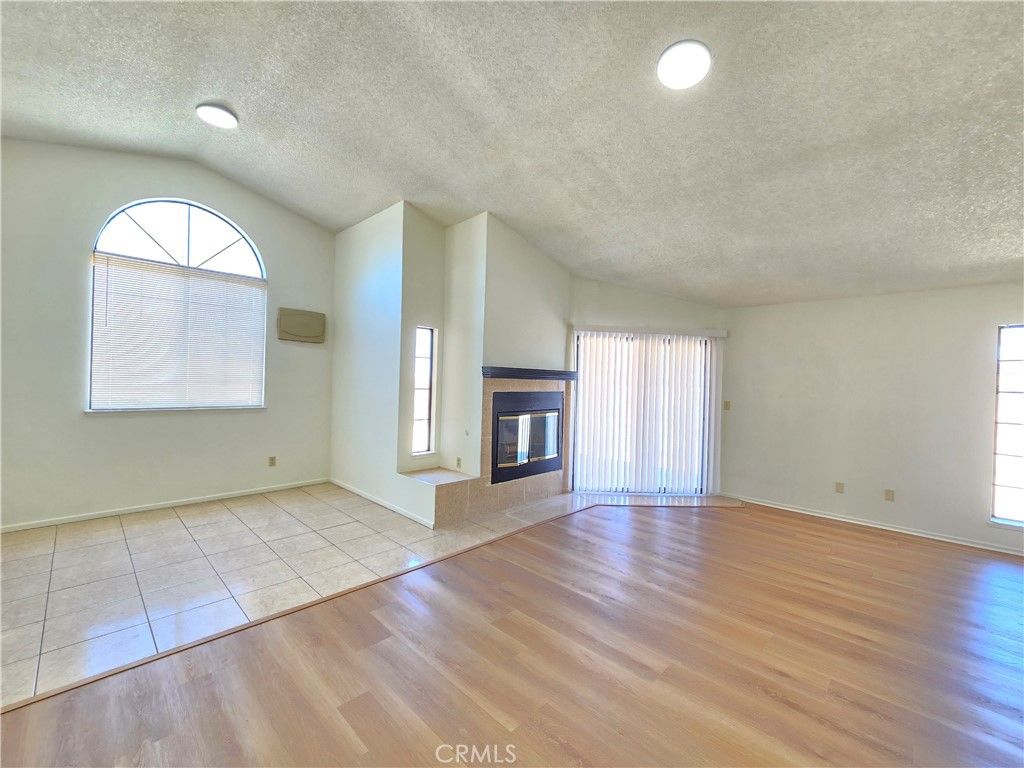 Empty room, Fireplace, Interior, Wood Texture Flooring