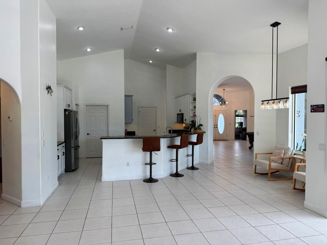 Interior, Kitchen, Pendant Lights, Recessed Lighting