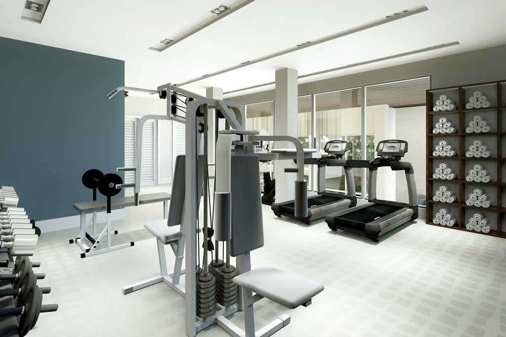 Fitness Equipment, Gym, Interior