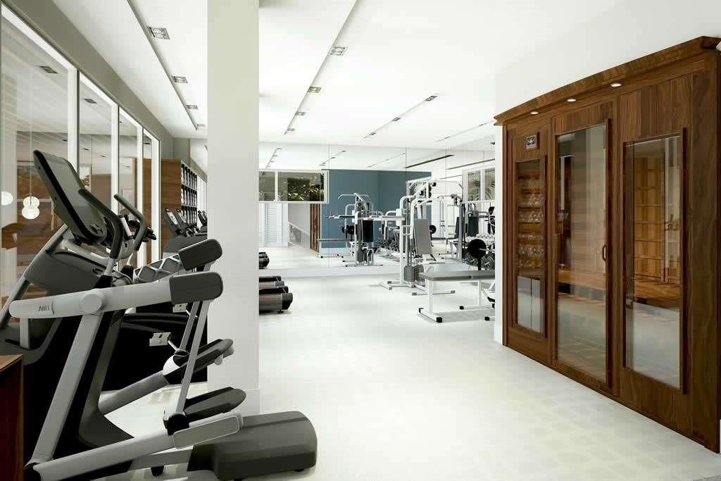 Fitness Equipment, Gym, Interior