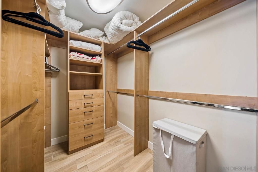 Interior, Walk-in Closets, Wood Texture Flooring