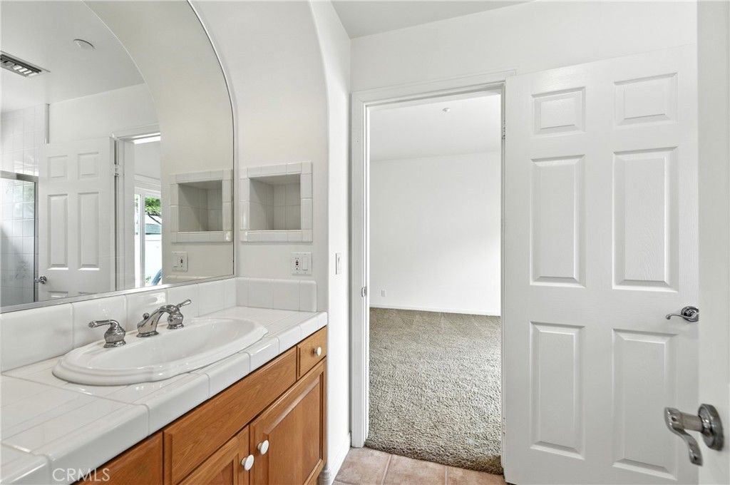 Bathroom, Dual Sink Vanities, Interior, Tile Countertops