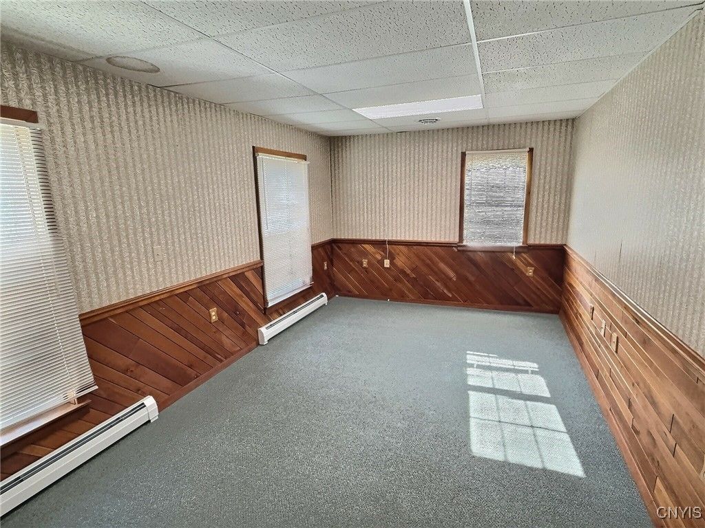 Empty room, Interior, Wooden Walls