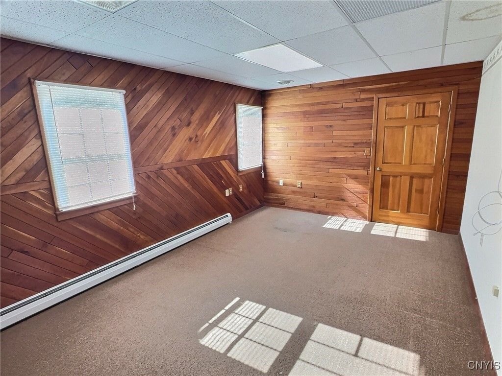 Empty room, Interior, Wooden Walls