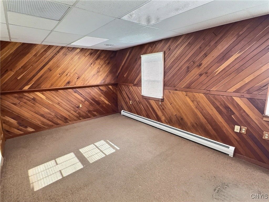Empty room, Interior, Wooden Walls