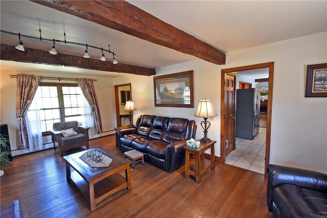 Interior, Living room, Wooden Beams, Wood Texture Flooring