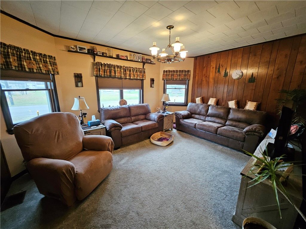 Chandelier, Interior, Living room, Wooden Walls