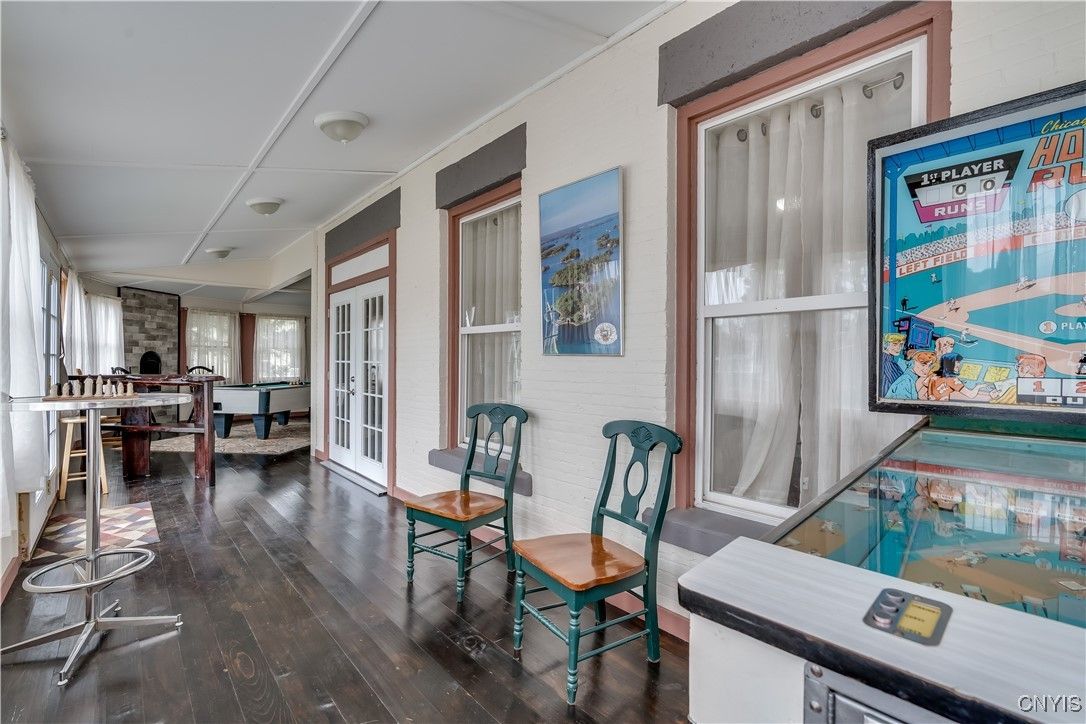 Dining room, Interior, Wood Texture Flooring