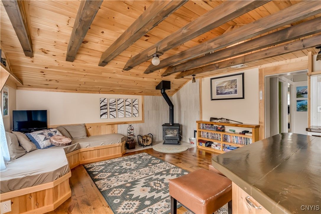 Fireplace, Interior, Living room, Wooden Beams, Wooden Ceilings, Wood Texture Flooring
