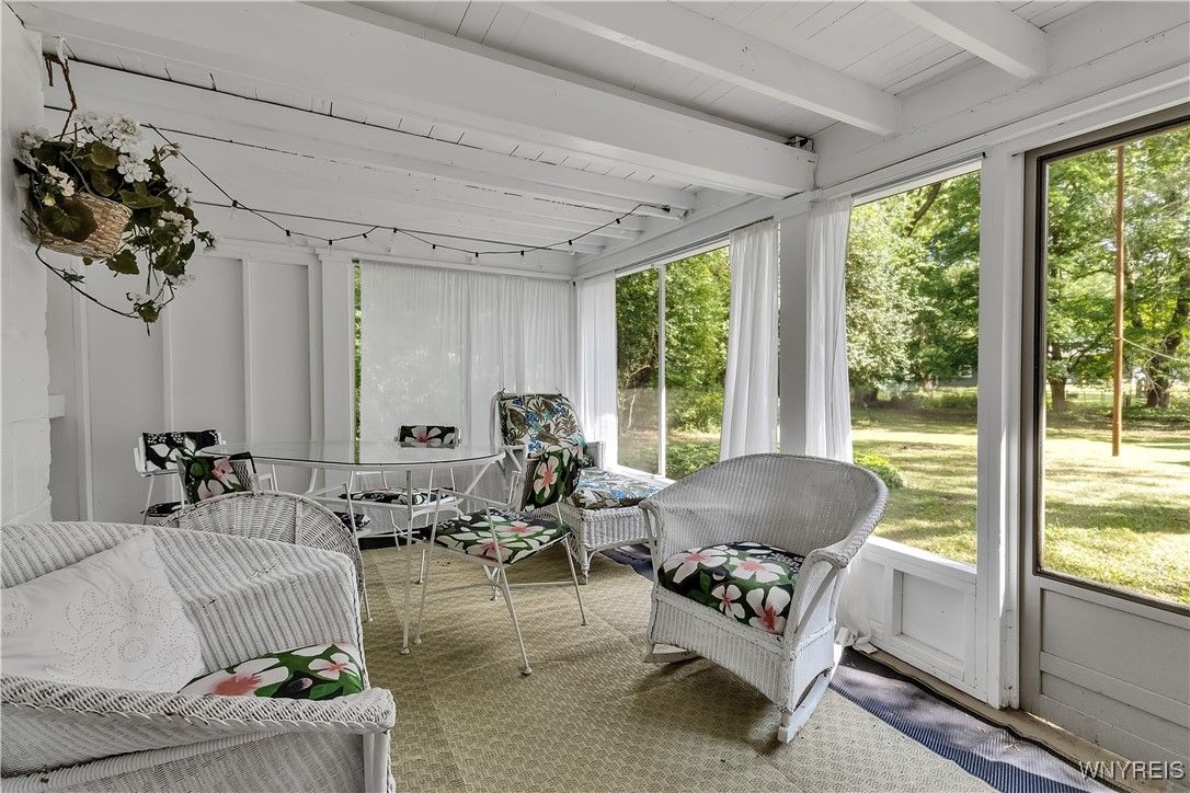 Interior, Sun Room, Wood Texture Flooring