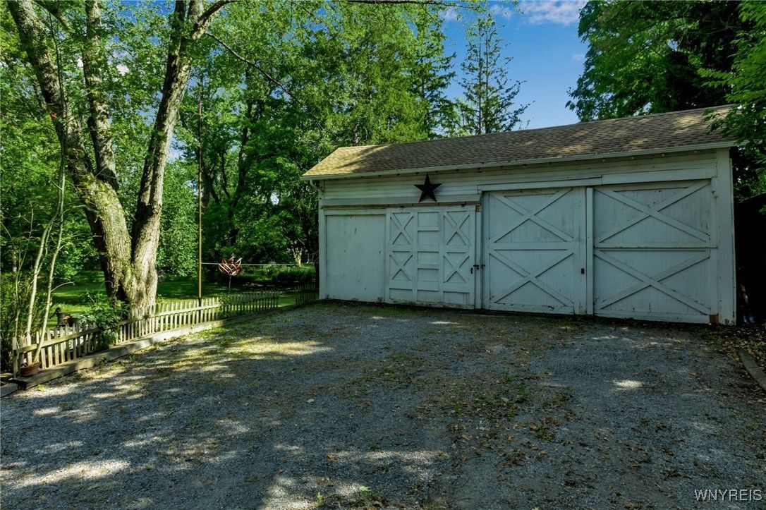 Detached Garage, Exterior